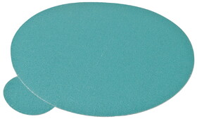 Hafele Abrasive FilmBac Disc, 6" Premium, Aluminum Oxide, PSA, no Holes
