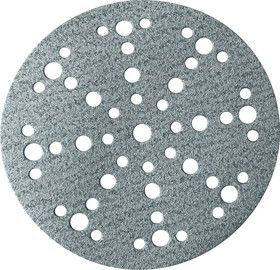 Hafele Ceramic Blue Aluminum Oxide Disc, 6", 49 holes