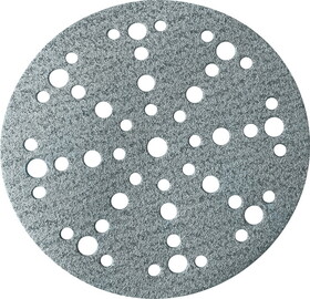 Hafele 005.34.600 Ceramic Blue Aluminum Oxide Disc,6",49 Holes 80 Grit