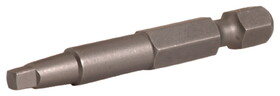Hafele 006.37.810 Square Drive,With 1/4" Hexagonal Shaft For Fitting Screws With Square Heads,2" Length,#1