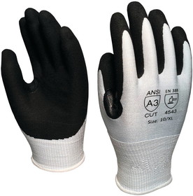 Hafele Cut Resistant Glove Black Nitrile Coated