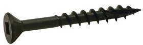 Hafele Zip-R Screw, Flat Countersunk Head, #2 Square Drive, with Nibs