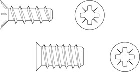 Hafele 013.03.304 Special Screw, Varianta, CS Head, for Accuride Slides,