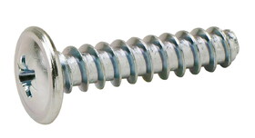 Hafele 013.10.283 Round Washer Head Screw, #2 Pozi Drive,Length: (1 1/8") 28 mm
