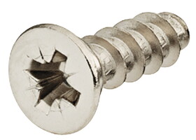 Hafele 013.15.626 Euro screw, Varianta with #2 Pozi Drive,For drill holes with &#216; 3&nbsp;mm, Length: (17/32") 15 mm