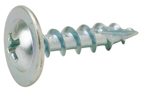 Hafele 013.32.915 Round Washer Head Screw, Type 17 Threads,Length #8 x 3"; #2 Square Drive
