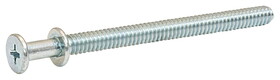 Hafele 019.07.031 Double Headed Screw,#10-24, pan head, phillips drive, 3" length