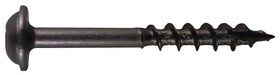 Hafele 019.09.087 Pocket Hole Screw,Face Frame,Square Drive,T17,Steel,Dry Lube Round Washer Head,Coarse Thread,#8 X 1"