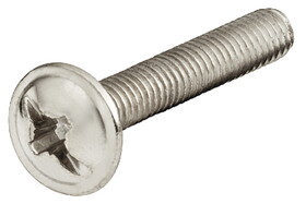 Hafele 022.25.410 Decorative Hardware Screw, 8-32, Modified Truss Head, Combi Cross/Slot,Length 8-32 x 42 (1 21/32")
