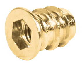 Hafele 030.10.564 Screw-In Sleeve,Steel,With Hex Head M6 Thread,15 mm,&#216;8