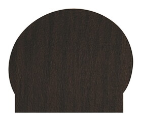 Hafele 045.43.711 Cover Cap, Capfix Self-Adhesive Rafix Polyvinyl,For screw heads or Minifix<sup>&#174;</sup> connector housing, Presidential Walnut