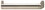 Hafele 100.19.601 Handle, Stainless Steel/Zinc