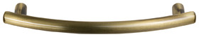 Hafele 101.73.124 Zinc, D x H: 29 x 8 mm, Brushed Antique Brass, 96 mm CTC