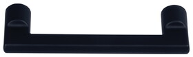 Hafele 101.73.740 Pull,Exton Zinc,(3 3/4") 96 mm Ctc,Matt Black