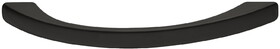 Hafele 102.47.319 Bow Pull,Contemporary Zinc,Matt Black