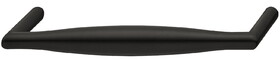 Hafele 102.81.320 Pull,Mid-Century Modern Zinc,Black Matt