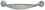 Hafele 103.05.620 Handle, Matt Nickel, Zinc, Price/Piece