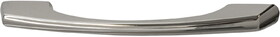 Hafele 103.78.020 Pull,Hickory Greenwich Zinc,Polished Nickel,(3"/3 3/4") 76/96 mm Ctc