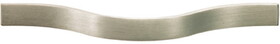 Hafele 104.80.600 Bow Pull,Mid-Century Modern Zinc,Matt Nickel,(6 5/16") 160 mm Ctc