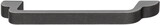 Hafele 106.61.043 Wire Pull,Studio Zinc,(5 1/32