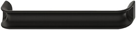 Hafele 106.65.346 Pull,Eclipse Zinc,Black,Ral 9017,Matt,Dim.:(6 11/16") 170 X (1 3/16") 30&Nbsp;mm,Hole Spacing:(6 5/16") 160&Nbsp;mm