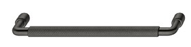 Hafele 106.70.320 Furniture handle, Zinc-Fossetta (H2320) Collection, matt black, 96 mm CTC