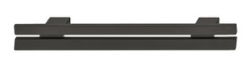 Hafele 106.70.481 - Pull,Ozark Zinc,Matt Black,(7 9/16") 192 mm Ctc