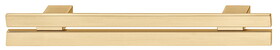 Hafele 106.70.501 H&#228;fele - Pull, Ozark,Zinc, satin/brushed gold, 192 mm CTC