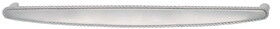 Hafele 110.18.057 Pull,Americana Zinc,Stainless Steel Look,(11 5/16") 288 mm Ctc