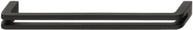 Hafele 110.34.306 Pull,Studio Zinc,Black,(6 5/16") 160 mm Ctc