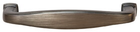 Hafele 110.93.163 Pull, Keystone,Zinc, oil-rubbed bronze, (5") 128 mm CTC