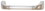 Hafele 110.93.671 Pull,Keystone Zinc,Satin Nickel, Price/Piece