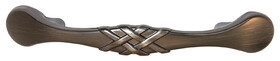 Hafele 110.93.991 Bow Pull, Keystone,Zinc, satin pewter