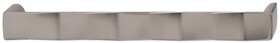 Hafele 113.97.246 Pull,Aztec Zinc,Polished Chrome,(6 5/16") 160 mm Ctc
