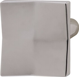 Hafele 113.97.272 Knob, Aztec,Zinc, Polished chrome, (5/8") 16 mm CTC