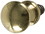 Hafele 120.15.815 Knob, &#216;9 mm, Polished, Price/Piece