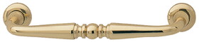 Hafele 121.88.868 Pull, Windsor,Brass, Polished