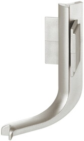 Hafele 126.37.074 Inside Corner Trim,Passages Plastic,Stainless Steel Colored