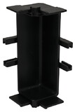 Hafele 126.63.043 C-Inner Corner, Venice,Plastic, Black