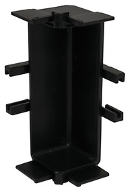 Hafele 126.63.043 C-Inner Corner, Venice,Plastic, Black