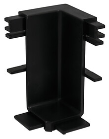 Hafele 126.63.047 L-Inner Corner, Venice,Plastic, Black