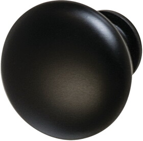 Hafele 133.50.207 Amerock - Knob,Allison&#153; Value Zinc,Matt Black