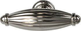 Hafele 133.50.234 Knob,Zinc Amerock Blythe Collection,Polished Nickel,67 X 21 mm