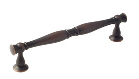 Hafele 133.50.257 Amerock - Pull,Crawford Zinc,Oil-Rubbed Bronze,(6 5/16") 160 mm Ctc