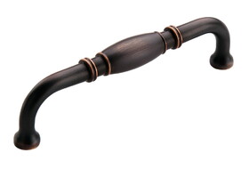 Hafele 133.50.283 Amerock - Pull,Granby Zinc,Oil-Rubbed Bronze,(5 1/32") 128 mm Ctc