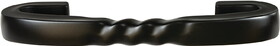 Hafele 133.50.294 Amerock - Pull,Inspirations&#153; Zinc,Matt Black