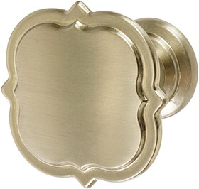 Hafele 133.50.323 Amerock - Knob,Revitalize&#153; Zinc,Golden Champage,&#216; (1 3/8") 35 mm