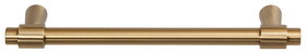 Hafele 133.53.313 Bar Pull,Destine Zinc,Champagne Bronze,(3 3/4") 96 mm Ctc
