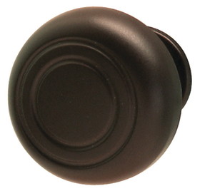 Hafele 134.35.320 Knob, &#216;36 mm, Dark oil-rubbed bronze