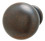 Hafele 136.94.330 Knob, Zinc alloy, oil rubbed bronze, Height: 30 mm, Knob : 31 mm